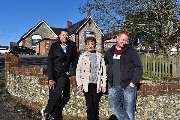 Michael, Angie, Martin