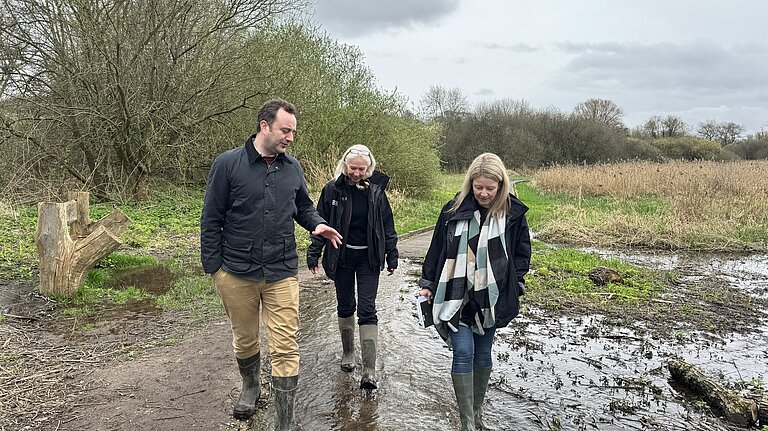Danny in Winnall Moors