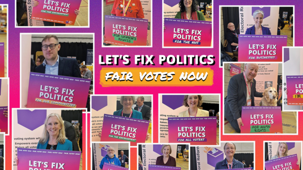 Let's Fix Politics: Fair Votes Now
