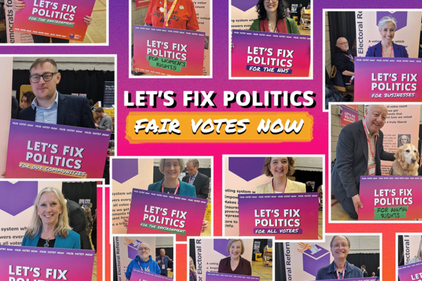 Let's Fix Politics: Fair Votes Now