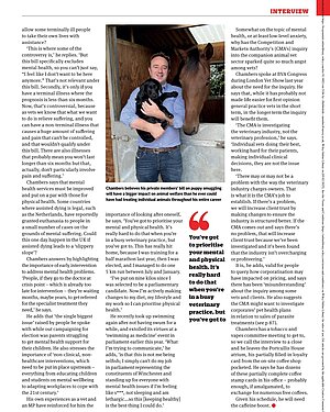 Vet record interview