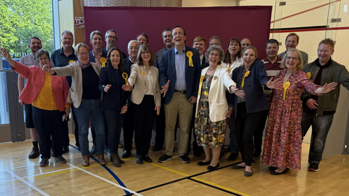 Winning candidates and Cllrs
